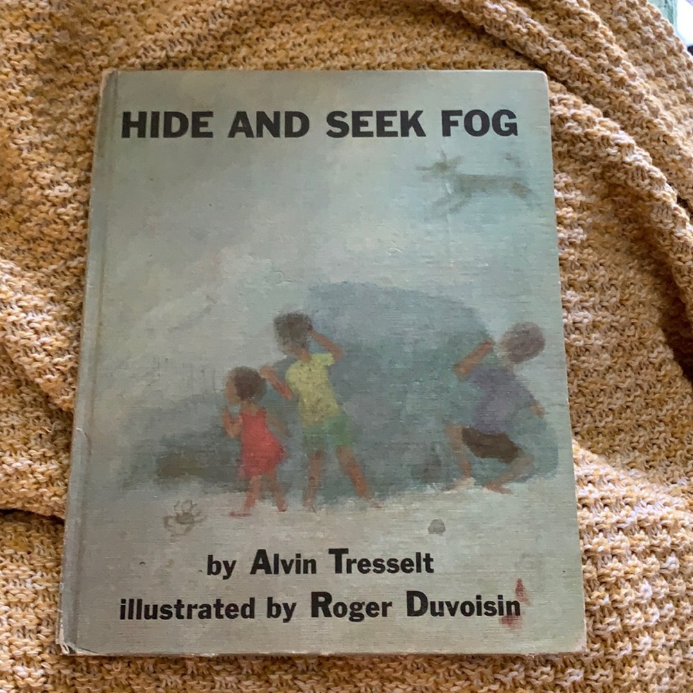 Vintage HIDE AND SEEK FOG Book by Alvin Tresselt